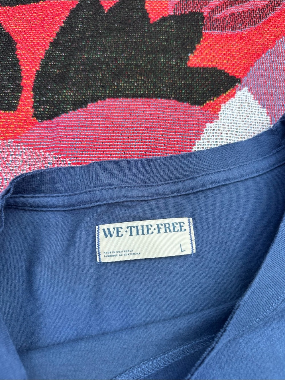 Free People We The Free Cotton Long Sleeve Crewneck Top - Picture 2 of 3
